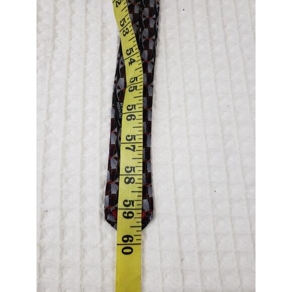(F5) John Hill Executive Collection Men’s Neck Tie 100% Silk Made In Italy - Picture 6 of 6